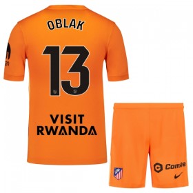 Atlético Madrid Oblak 13 Doelman Tenue Oranje 2025-26 - Kids